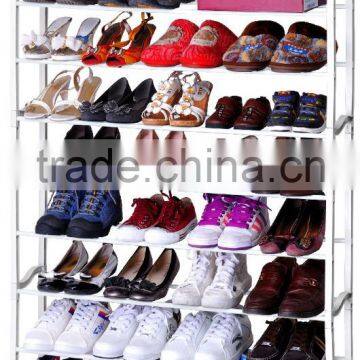 Store More Space Saver Durable 10 Tier Plastic Shoe Rack photo-2