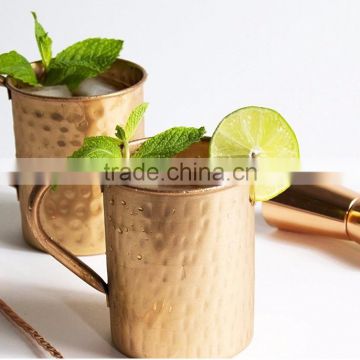 Straight Design Pure Copper Moscow Mule Mugs 16oz / 20oz /