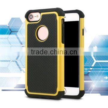 3 in 1 Back Cover Football Pattern Phone Shell TPU + PC Phone Case for IPhone 7 photo-4