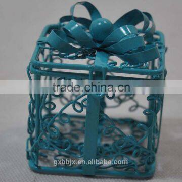 Handmade Metal Wire Gift Packaging Box photo-2