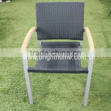 Plastic Rattan Arm Chair Furniture photo-2