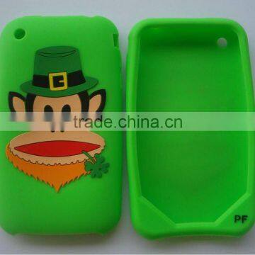 Refilled logo silicone phone case