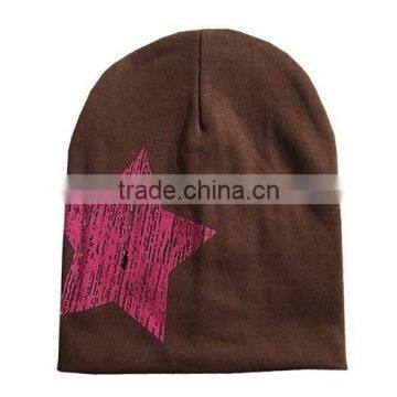 2015 Star Printed New Newborn Cotton Infant Hats Toddler Girl Boy Hat Baby Cap Cute Beanie Cotton Kid Hats 17 Colors