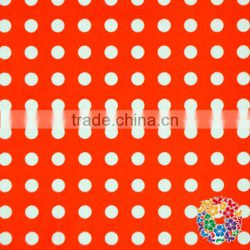 New Style Red Polka Dots Swimsuit Fabric Many Pattern Real Swimming Knit Fabric
