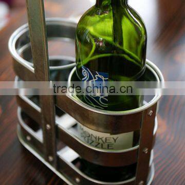 Hot Selling 330ml Metal 2 Pack Bottle Holder/ Wine Bottle Carrier/beer Bottle Holder photo-4