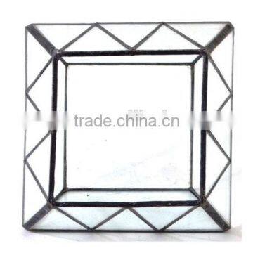 Handmade Quartz Glass Fruit Holder Terrarium photo-4