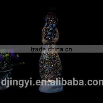 PVC Big Transparent and Black Hat of Snowman for Table Decoration photo-3