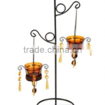 Black Wire Candle Stand