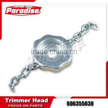 Universal Gas Saw Chain Trimmer Head in Grass Trimmer