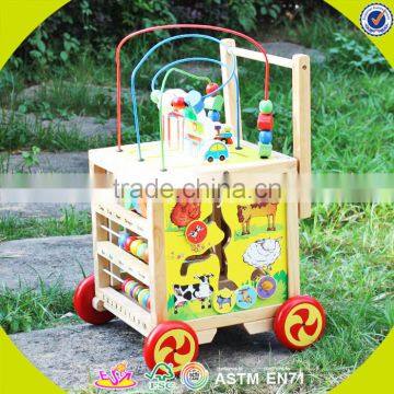 2017 Wholesale Baby Wooden Bead Maze Fashion Kids Wooden Bead Maze Most Popular Children Wooden Bead Maze W11B128 photo-4