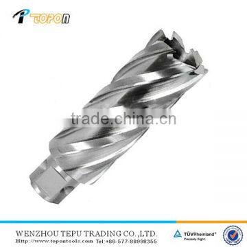 Black bright finished hss annular milling cutter with fein quick-in shank