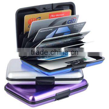 Hot Selling Aluminum Business Credit Card Holder Aluminum Wallet AK1004 photo-4