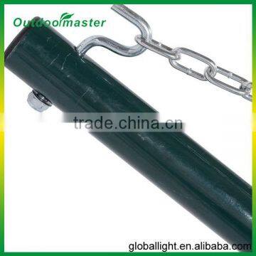 2 Person Hammock With Stand Cotton Rope Fabric photo-5