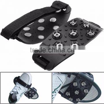Anti-slip Tire Ice Spikes Snow Crampons Ice Cleats for Shoes photo-5