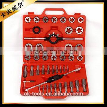 OK-tools 45Pcs Thread Cutting Tools Tap And Die Set,