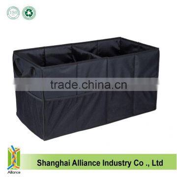 Wholesale Folding 2-Compartment Trunk Organizer with 2 Handles With Customized Logo