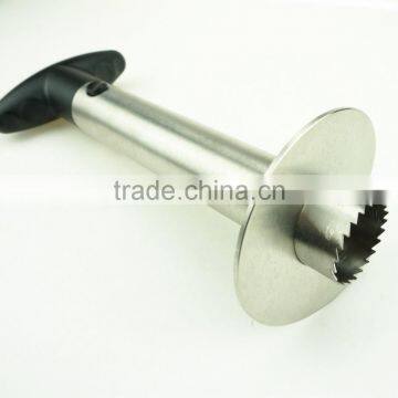 42061 Easy Cooking Tool Stainless Steel Pineapple Peeler Corer Slicer With Colorful Handles photo-2