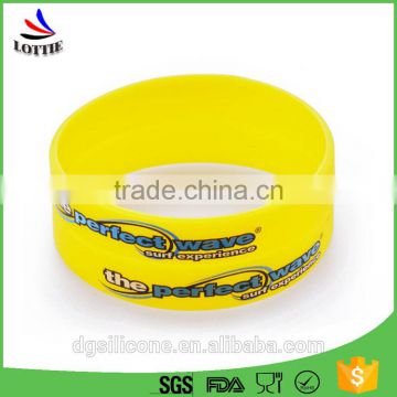 Custom Promotional BPA Free Silicone Bracelet, Cheap silicone wristband