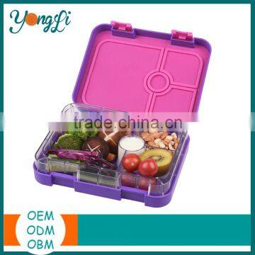 Portable FDA Plastic Leakproof Food Storage Container