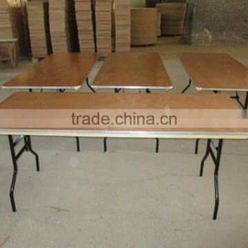 Plywood Wedding Banquet Long Table for hot sale