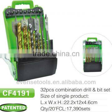 32pcs Metal Drilling High Speed Steel HSS Drill Bit photo-2