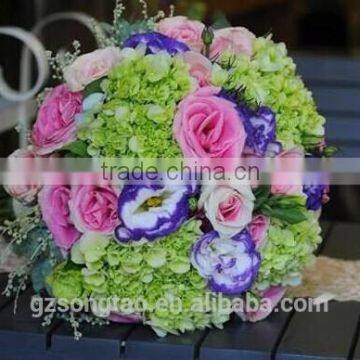 Set Bar , House , Churh , Fashion Wedding Bouquet Wholesale Artificial Flower Ball for Sale photo-2