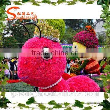 Hot Sale Aritificial Plant Statue Outdoor Decoration Artificial Plant Statue photo-4