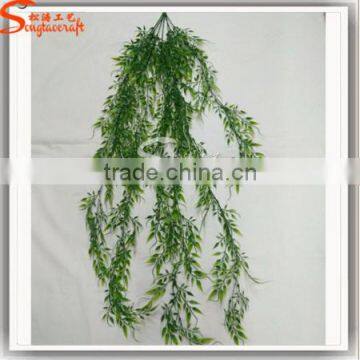 Cheap wholesale artificial grape vine leaves wedding decoration vines