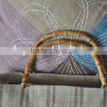Natural Bamboo Handle for DIY Bag photo-5