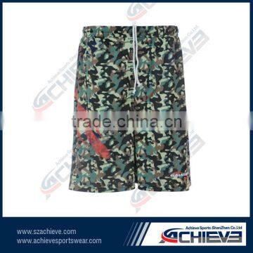 Design 100% polyester lacrosse shorts