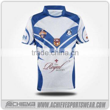 2015 New Design Sublimation Custom Rugby Jersey Wholesale photo-2