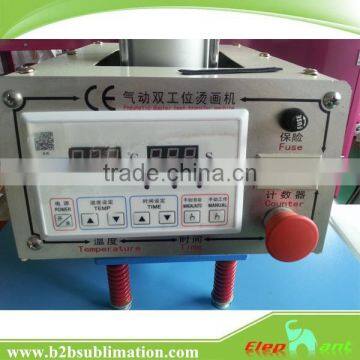 pneumatic auto flat heat press machine for sublimation t-shirt&Pneumatic t-shirt for high pressure