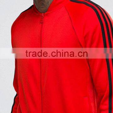 Custom Best Price High Quality New Design Durable Raglan Sleeve 87% Polyester 13% Cotton Brown Casual Men Jacket photo-3