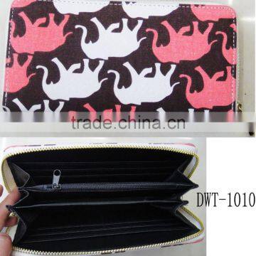 Popular Spring Bart Shoes Elephant Hand Canvas Cotton Wallet photo-4
