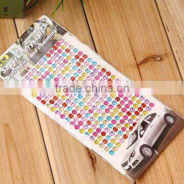 Wholesale Custom Diy Self Adhesive Back Glue Acrylic Rhinestone Sticker photo-6