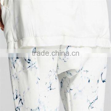 Wholesale Gym Wear Jogger Print White Loose Trousers 3xl Jogger Pants photo-3