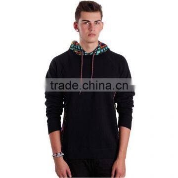 Men trendy hoody sweatshirts print hoodie without zipper pullover hoodie