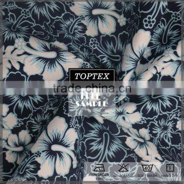 Floral Printed Poplin Fabric for Dress Fabric photo-5