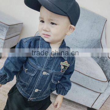 S17632A Children's Denim Jackets 2017 Boys Jeans Outerwear photo-2