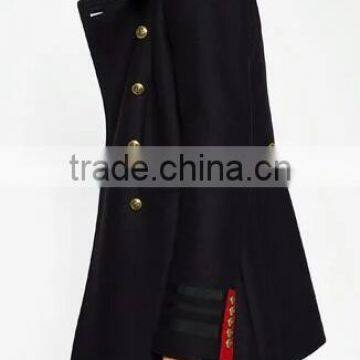 Runwaylover EY1014C Europe Style 2016 Women Fashion Double Breasted Wool Trench Coats photo-3