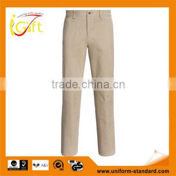 linen light weight casual mens golf trousers