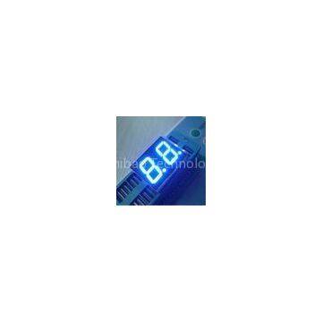 OEM / ODM 700mm blue color Dual Digit 7 Segment LED Display for car dashboard, fuel gauge