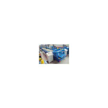 45# Steel Roof Glazed Tile Roll Forming Machine With Chrome Plated