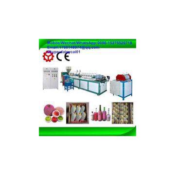 plastic foamed fruit vegetable net mesh extruder