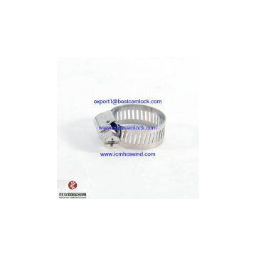 Germany Type Screw Band Worm Drive Hose Clamps photo-3