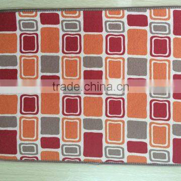 Check Printed and Flower Printed Dish Drying Mat for Kitchen Use photo-2