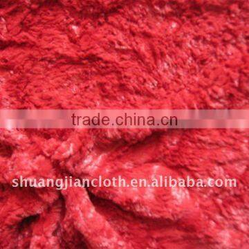 Crushed Velvet Fabric100% Polyester