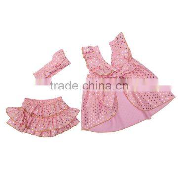 2016 latest design girls clothing,swing top set frock design for cutting M5122308