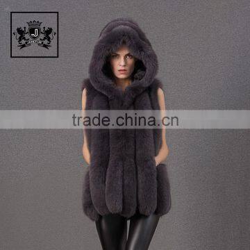 2017 Beautiful ladies overcoat designs agraffe buckle fur jacket