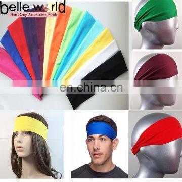 wholesale cotton solid color headband